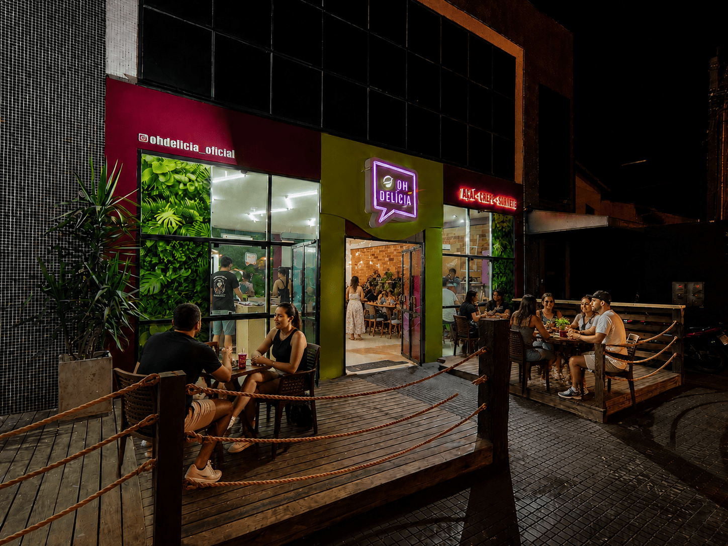 Loja Oh Delícia – clientes